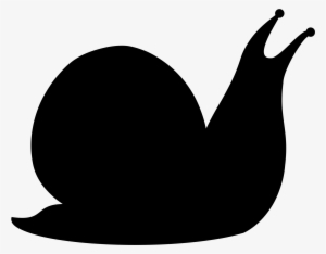 Monochrome Clipart Snail - Snail Silhouette Clip Art
