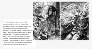 The Three People Interviewed Were Formerly Management - Manga