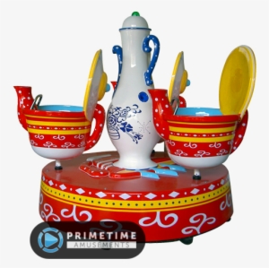 Fantasy Coffee Cups Carousel Ride By Barron Games - Coffee Cups Kiddie Ride