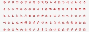 Merry Icons 100 Christmas Vector Icons Full List - Christmas Icons Vector Png