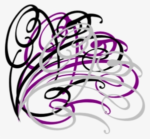 Decoration Clipart Pink Swirl - Swirl Clip Art