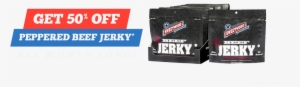 Banner Peppered Sale - Sweet Wood Cattle Co. Naural Jerky - Teriyaki 2oz