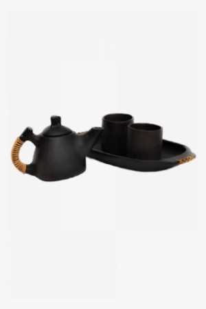 Classy Black Evening Tea Set - Stovetop Kettle