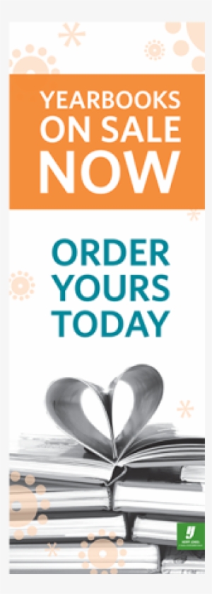 Yearbook Sale Vertical Banner - Customer Support Vertical Banner
