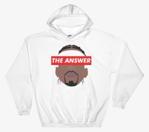 Allen Iverson Hoodie White / S - Hoodie