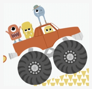 Monster Behang Ploe En De Monstermakkers Mural - Posterbehang Monsters In Monstertruck