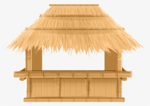 Bamboo Beach Tiki Bar Png Clip Art Image - Tiki Bar Png