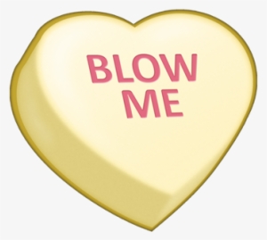 Blow Me Candy Heart - Design
