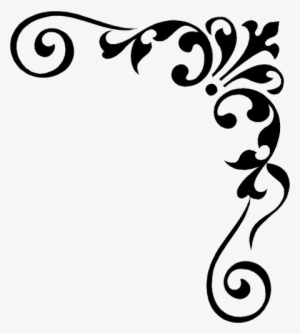 Clipart Library Download Damask Free On Dumielauxepices - Wall Stickers For Corners