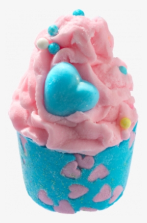 Candy Heart Mallow 50g - Bomb Cosmetics Bath Mallow Candy Heart