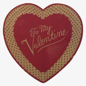 Vintage Valentine Candy Heart Box - Icon