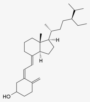Vitamind5 Structure - الصيغة الكيميائية لفيتامين د