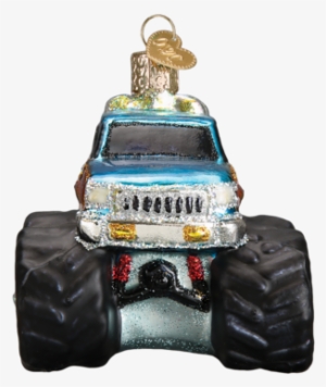 Toy Monster Truck Ornament - Bassett Hound Glass Ornament By Old World Christmas