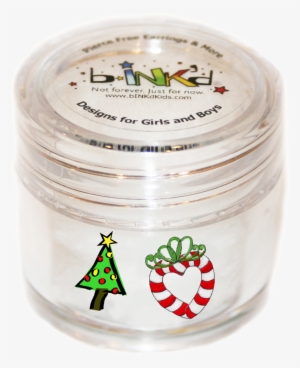Bink'd® Christmas Tree Candy Cane Heart Jar - Surfboard