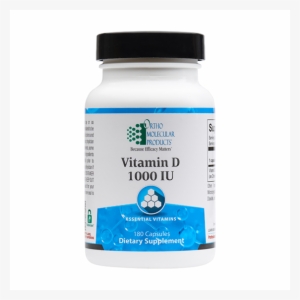 Vitamin D 1,000 Iu - Ortho Molecular - Vitamin D 1,000 Iu - 180 Capsules
