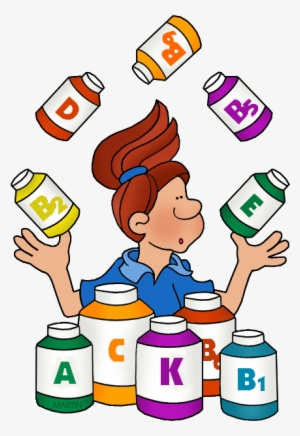 Vitamin Clip Art Free - Vitamins Clipart