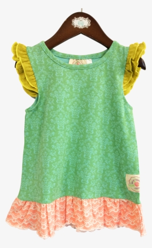 Infant Perfect Peplum-damask - Infant