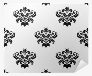 Foliate Arabesque Pattern For Damask Poster • Pixers® - Flower Patterns