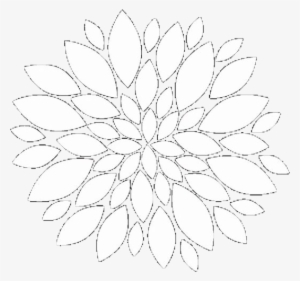 Overlays Flower White Mandala Complexediting Edits - Pretty White Flower Petal Art On Red Change Purse,