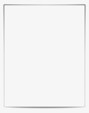 Page Png Pic - Black Border Line Transparent