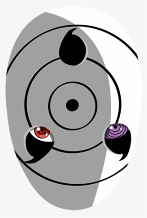 Naruto Mask Png Clip Free Stock - Obito Uchiha Mask Png