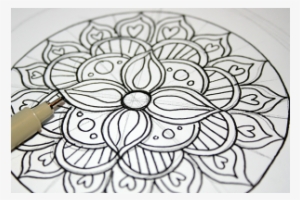 Mandalas Para Desenhar Faceis