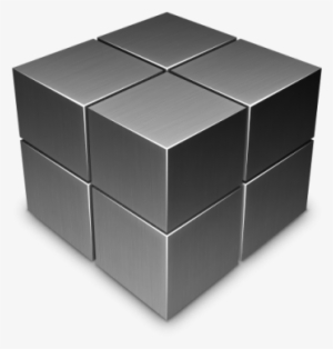 Black Cube Pattern Transparent Png Images - Png Cube
