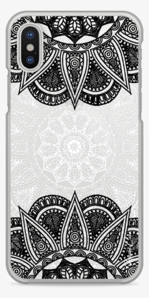 Coque Iphone X Black & White Mandala - Iphone 6s