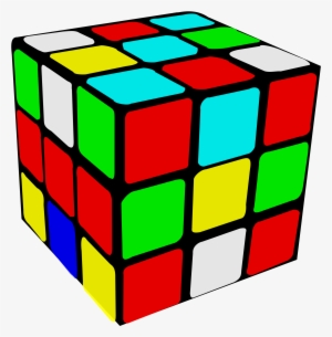 Rubiks Scrambled Svg Wikimedia - Cartoon Rubik's Cube Png - 2000x2000 ...