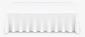 White - White Table Cloth Png