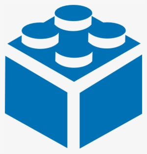 Building Blocks Clipart Blank Outline - Lego Blok Png