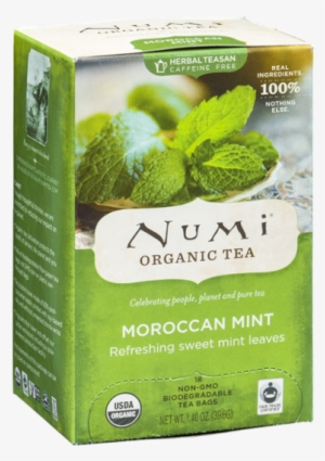 Numi Organic - Herbal Tea Moroccan Mint - 18 Tea Bags