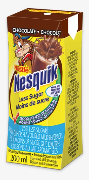 Alt Text Placeholder - Nesquik Chocolate Milk Cartons
