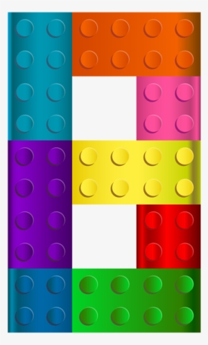 Lego Number Eight Png Transparent Clip Art Image - Lego Numbers Png