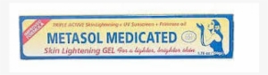 Metasol Medicated Skin Lightening Cream 1.76 Oz. (pack
