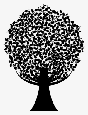 This Free Icons Png Design Of Green Abstract Tree Silhouette