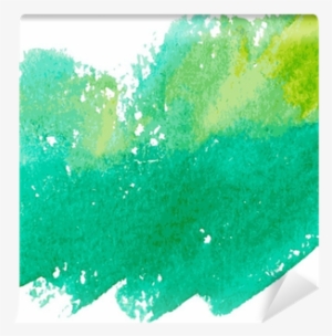 Beautiful Green Watercolor Background Wall Mural • - 在日常生活中體驗天主(再版)