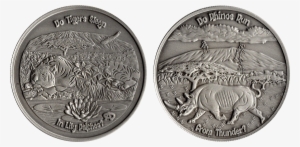 On The Obverse Side Of The Tube Coin, A Rhinoceros - Agrippina The Younger Coin