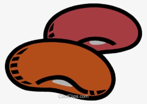Kidney Beans Royalty Free Vector Clip Art Illustration - Beans Clipart