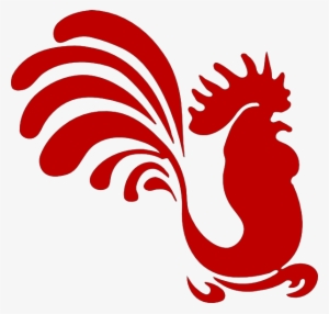 Small - Red Rooster Art
