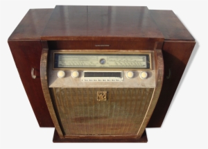 Furniture Old Radio Tsf Wooden Brand Voice Of His Master - Furniture
