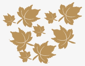 Background - Gold Leaves - Beke