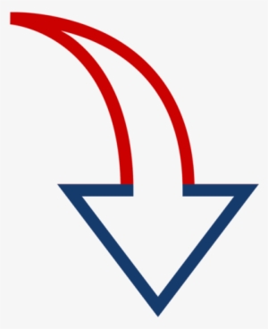 Red & Blue Small Arrow - Golf