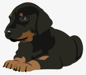 Doberman - Doberman Puppy Clipart