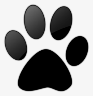 Paw Print Image - Blue And Yellow Paw Print