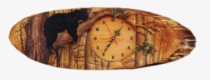 Buy For Only - Large Bear Wall Clock 35" X 9', Wildlife Clock