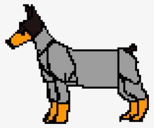 Armored Doberman - Scottish Terrier