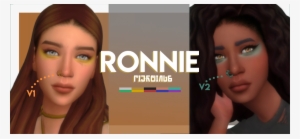 Piercingshere They Are Two Nose Piercings That Fit - Ts4 Sliders