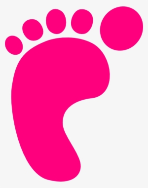Pink Baby Feet Png Banner Transparent Download - Pie De Bebe Dibujo