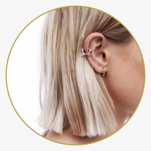 Body Piercing - Aesthetic Blond Hair